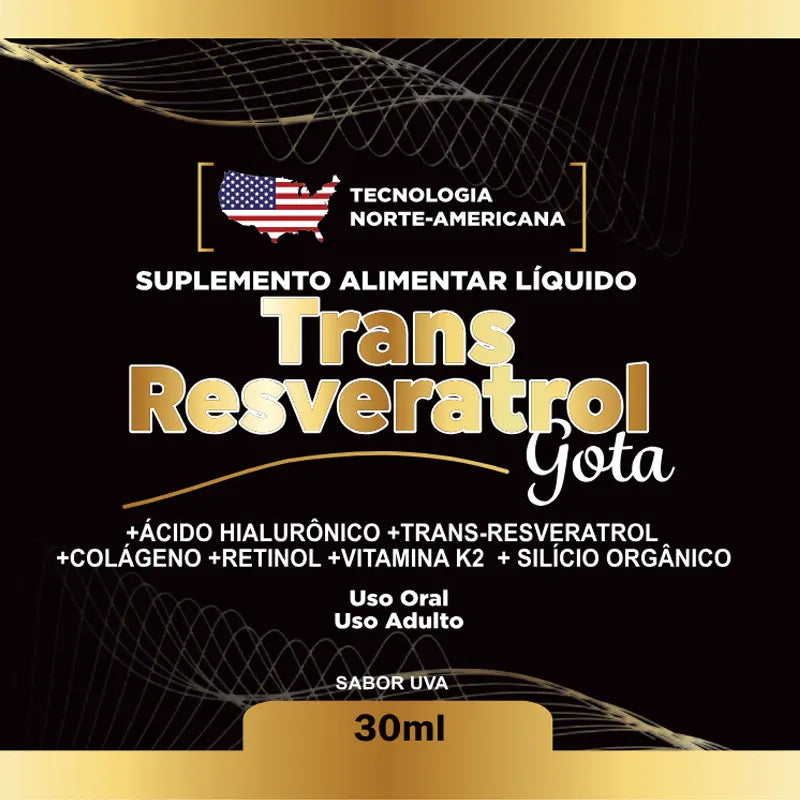 Trans Resveratrol 30ml- Compre 2 Leve 3 + Oferta exclusiva + Frete Grátis