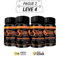 Slim Turbo 60 Cápsulas - Acelere Seus Resultados - Kit com 2 e 4 Frascos - Frete Grátis