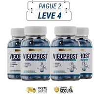Vigoprost 60 Cápsulas - Proteção Natural e Bem-Estar Diário - Kit com 2 e 4 Frascos - Frete Grátis